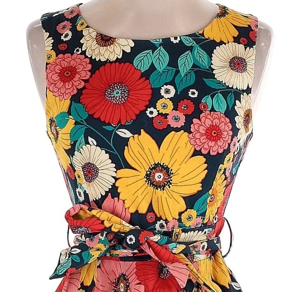 Modcloth 'Hour By Flower' Cotton Dress - Picture 4 of 4